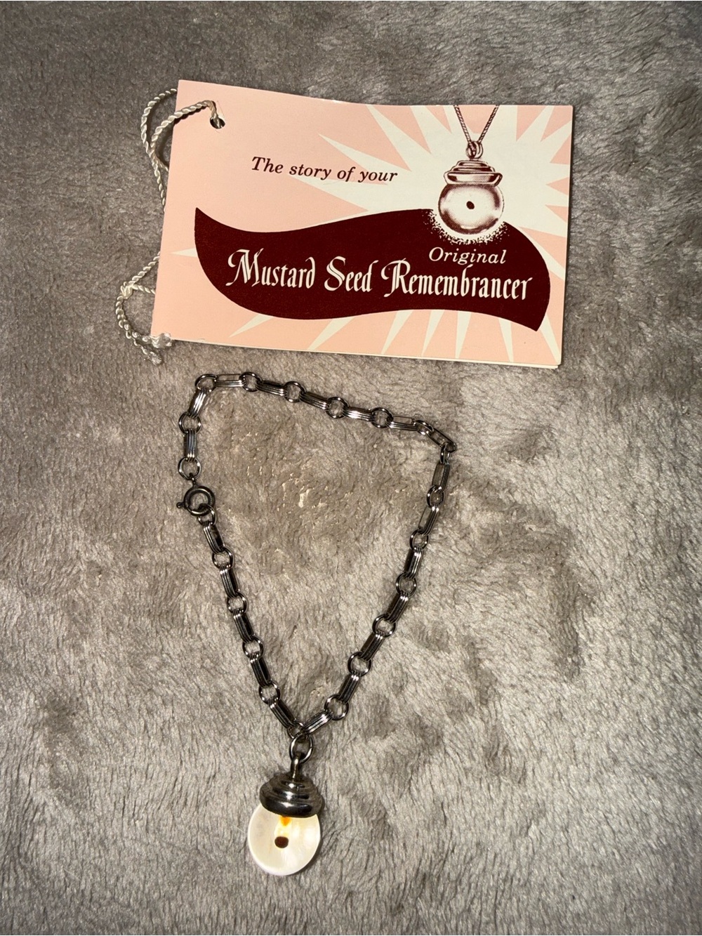 Vintage Mustard Seed Bracelet from Flints